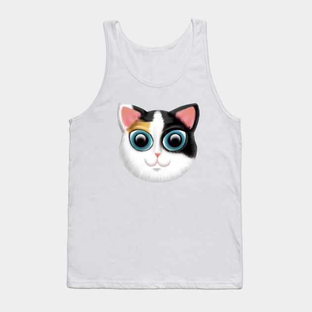 Bobtail Cat Tank Top by Pronoic_Store